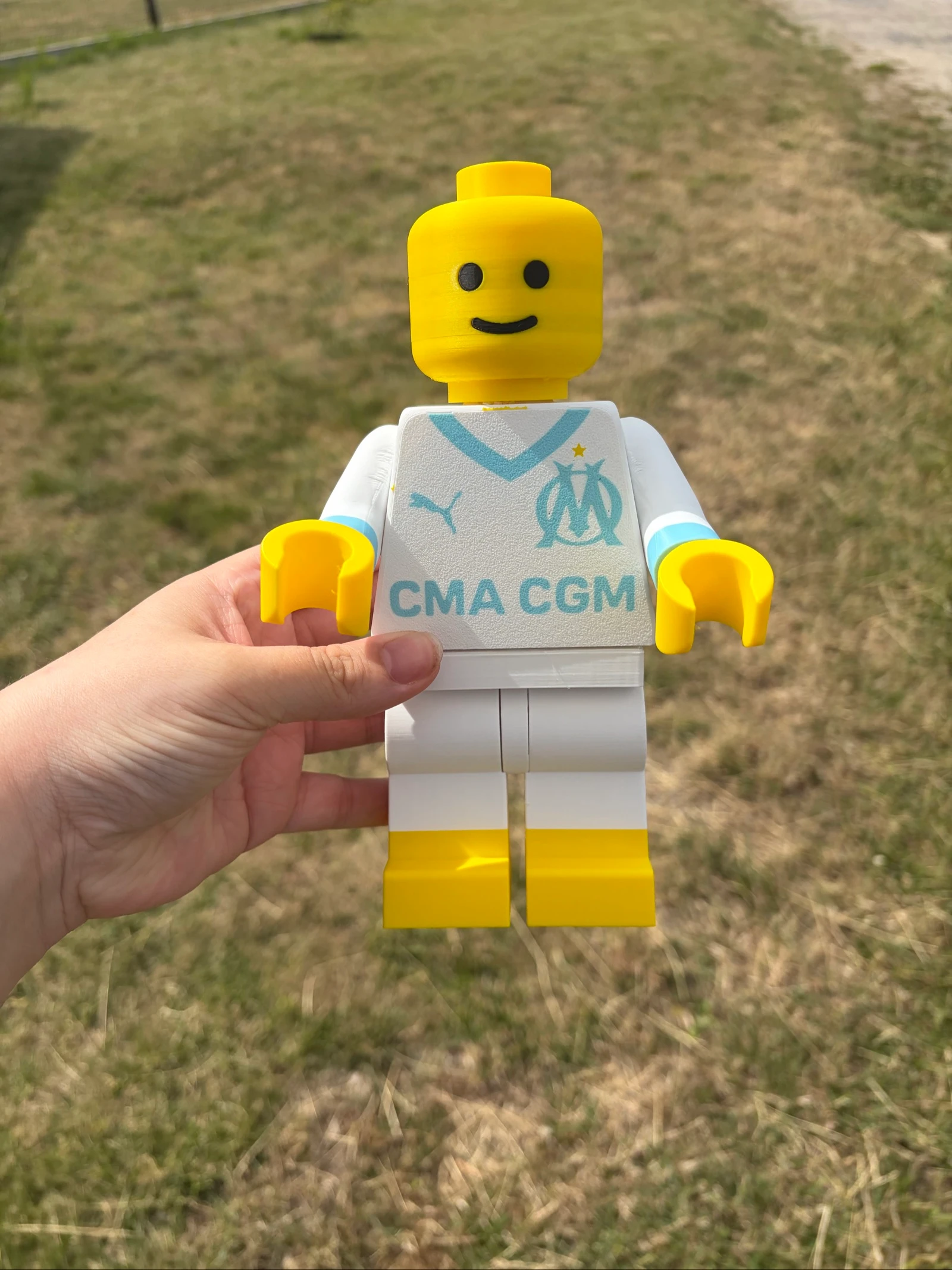 Grande figurine Marseille 20 cm – Neuve – Impression 3D 